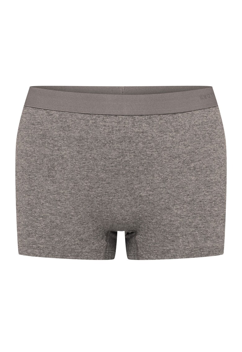 Pantaloni scurti dama - Bumbac - Gri