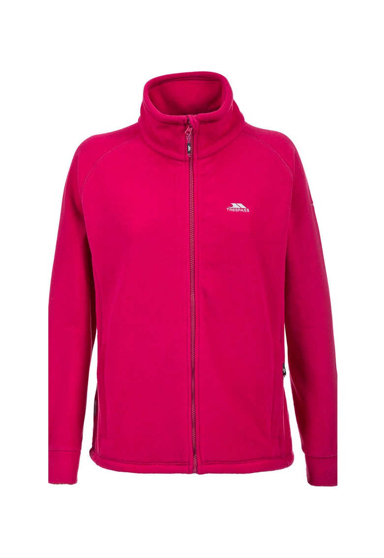 Bluza sport din fleece cu fermoar Clarice