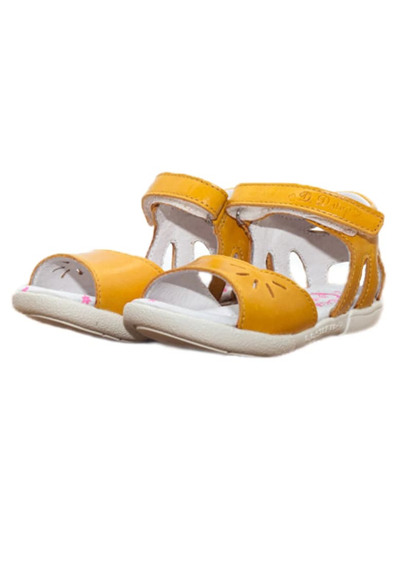 Sandale cu Scai -  din Piele - Inchise la Spate - AC048-802A