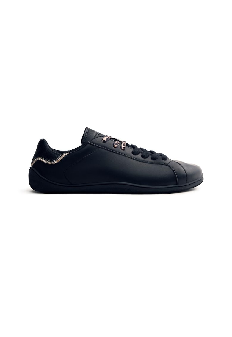 Pantofi sport de piele Barefoot - Negru