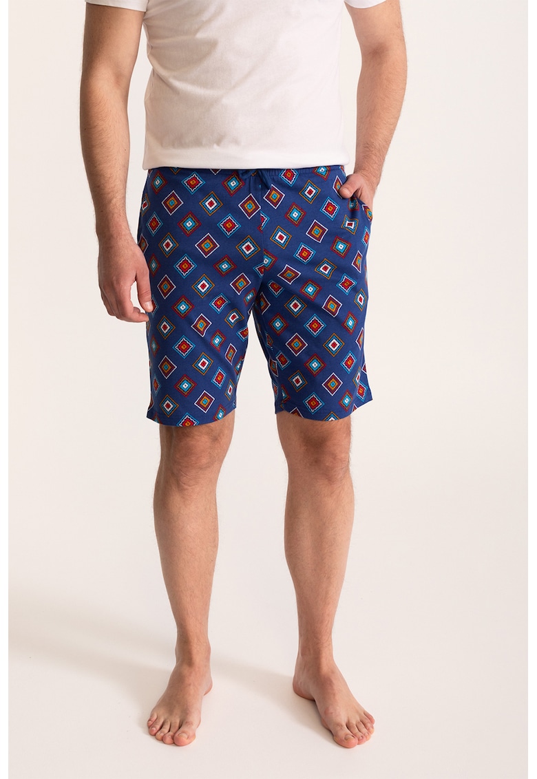 Pantaloni de pijama cu buzunare laterale Pantaloni de pijama cu buzunare laterale