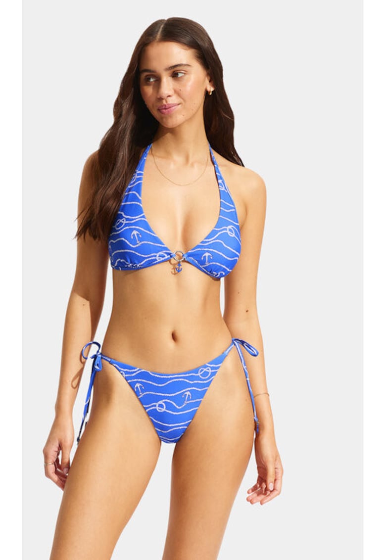 Bikini dama -  303784355 - Nylon/Elastan - Albastru