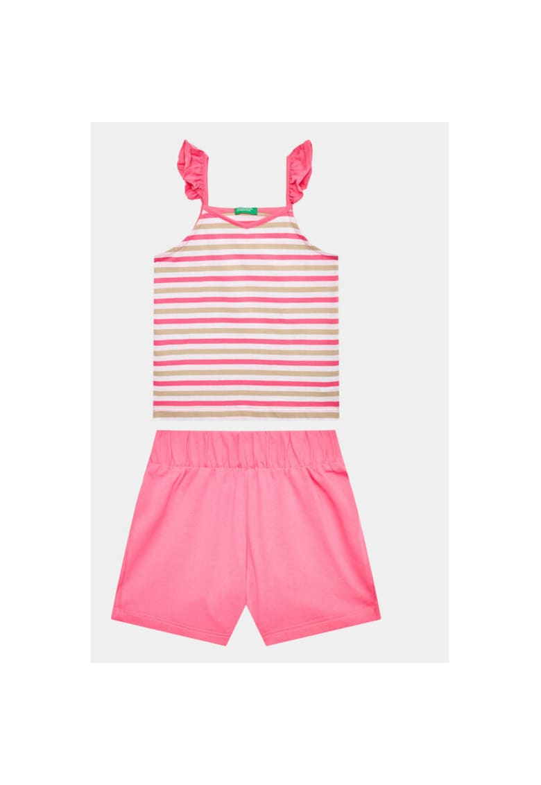 Compleu fete - 302098491 - Bumbac - Multicolor - Multicolor