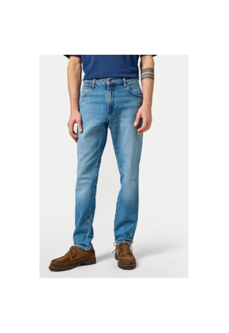Blugi Barbati - 304281563 - Bumbac - Elastan - Albastru - Albastru