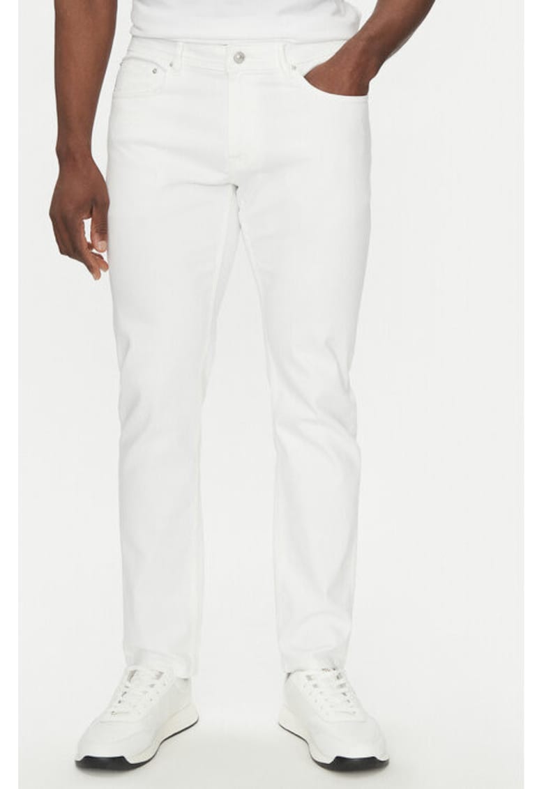 Blugi barbati - 305100306 - Bumbac/Poliester - Alb Blugi barbati - 305100306 - Bumbac/Poliester - Alb