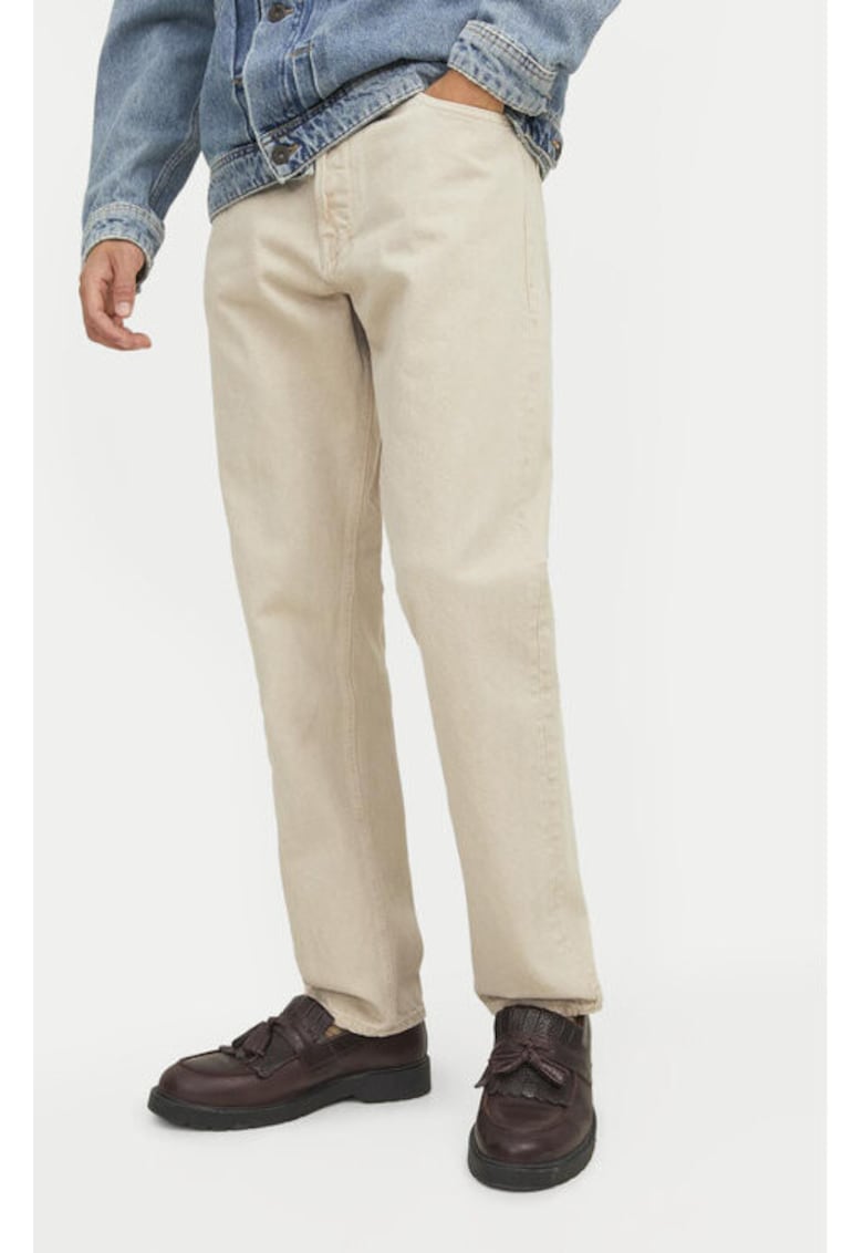 Blugi barbati - 304516160 - Bumbac - Bej Blugi barbati - 304516160 - Bumbac - Bej