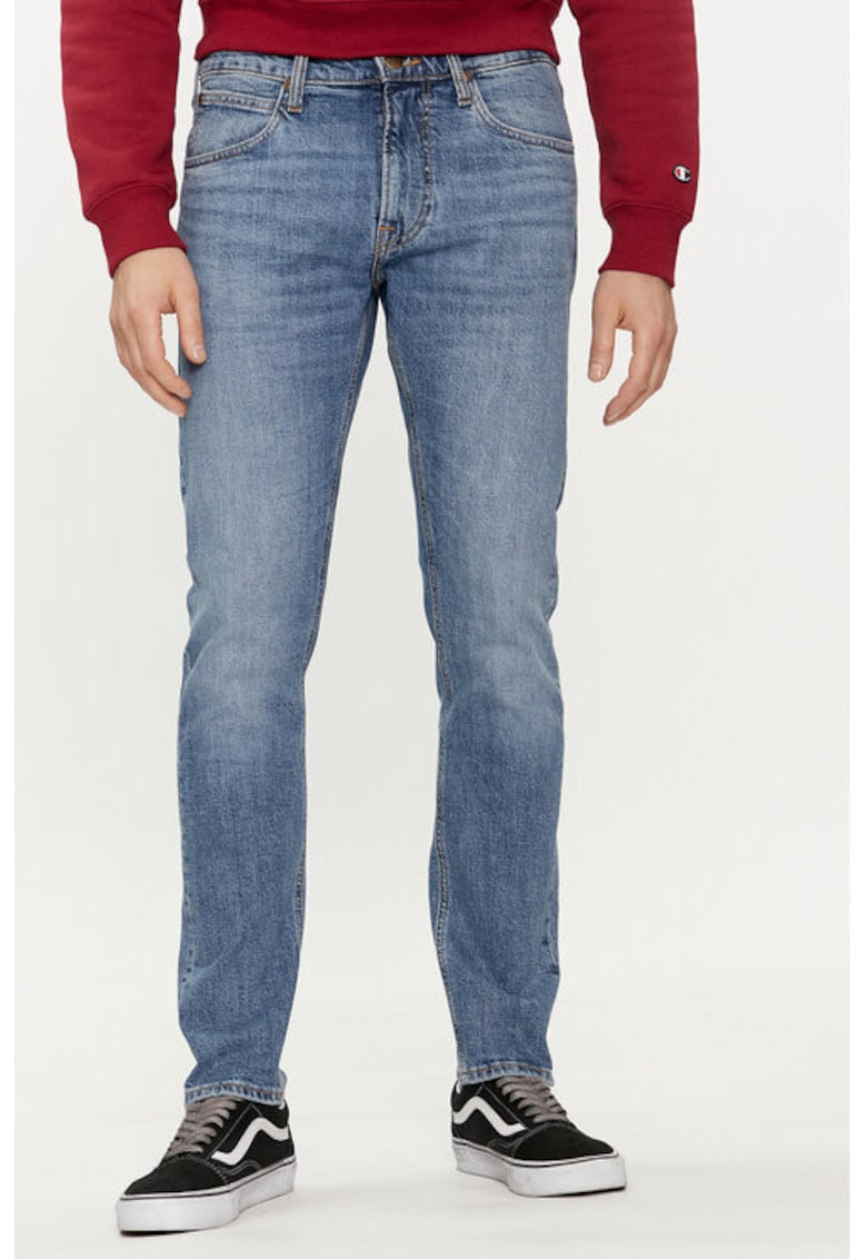 Blugi barbati - 303595388 - Bumbac - Albastru Blugi barbati - 303595388 - Bumbac - Albastru