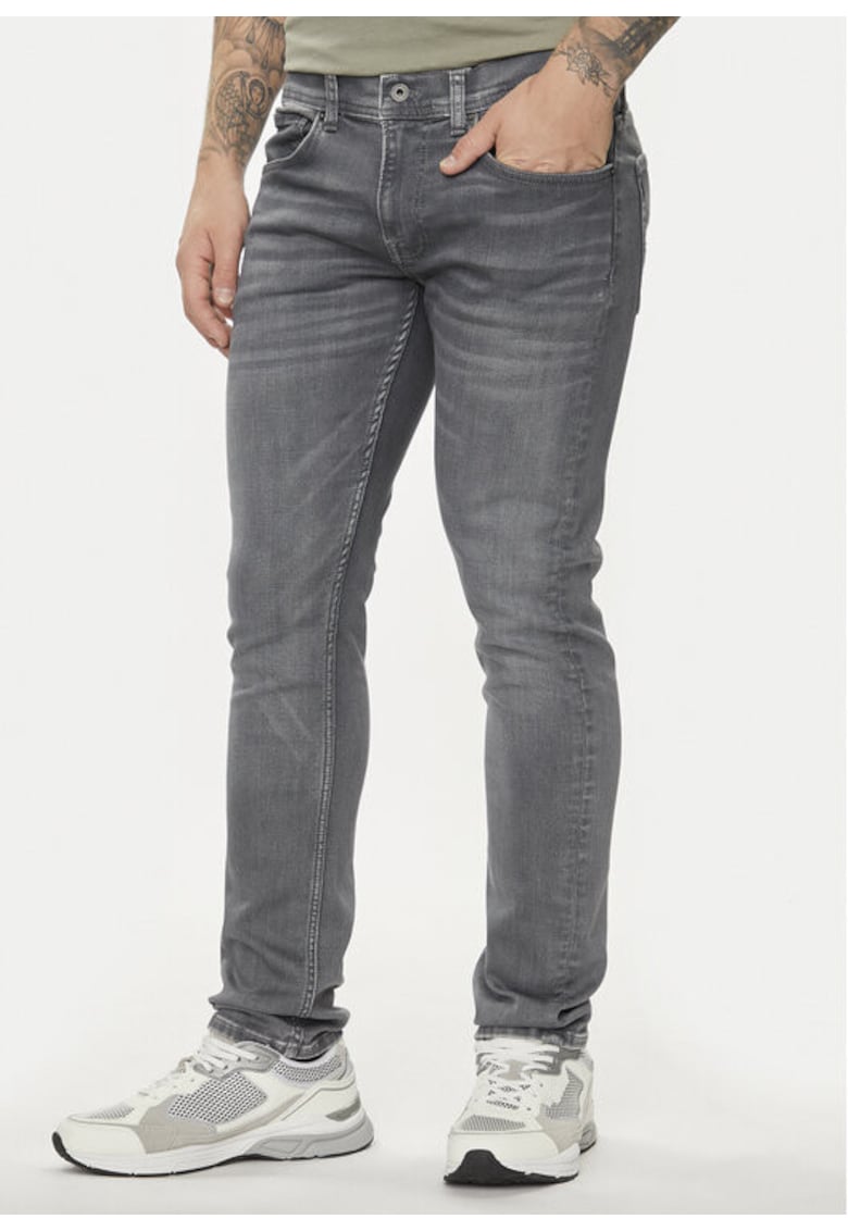 Blugi barbati - 304414220 - Bumbac/Poliester - Gri Blugi barbati - 304414220 - Bumbac/Poliester - Gri