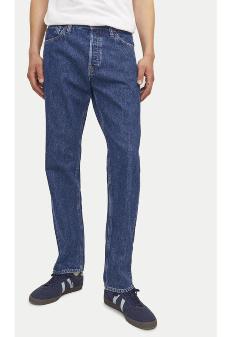 Blugi barbati -  304376160 - Bumbac/Bumbac - Albastru