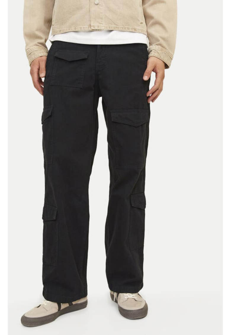 Pantaloni barbati -  304599101 - Bumbac - Negru