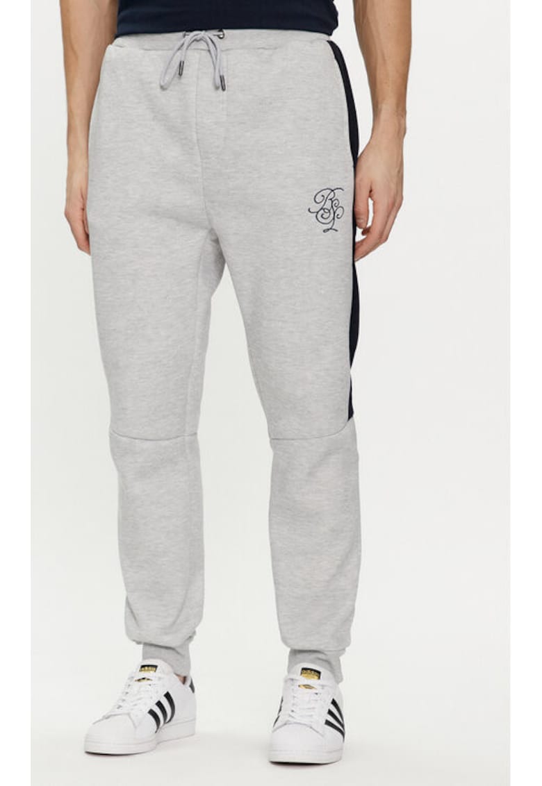 Pantaloni barbati - 303975821 - Poliester/Bumbac - Gri - Gri