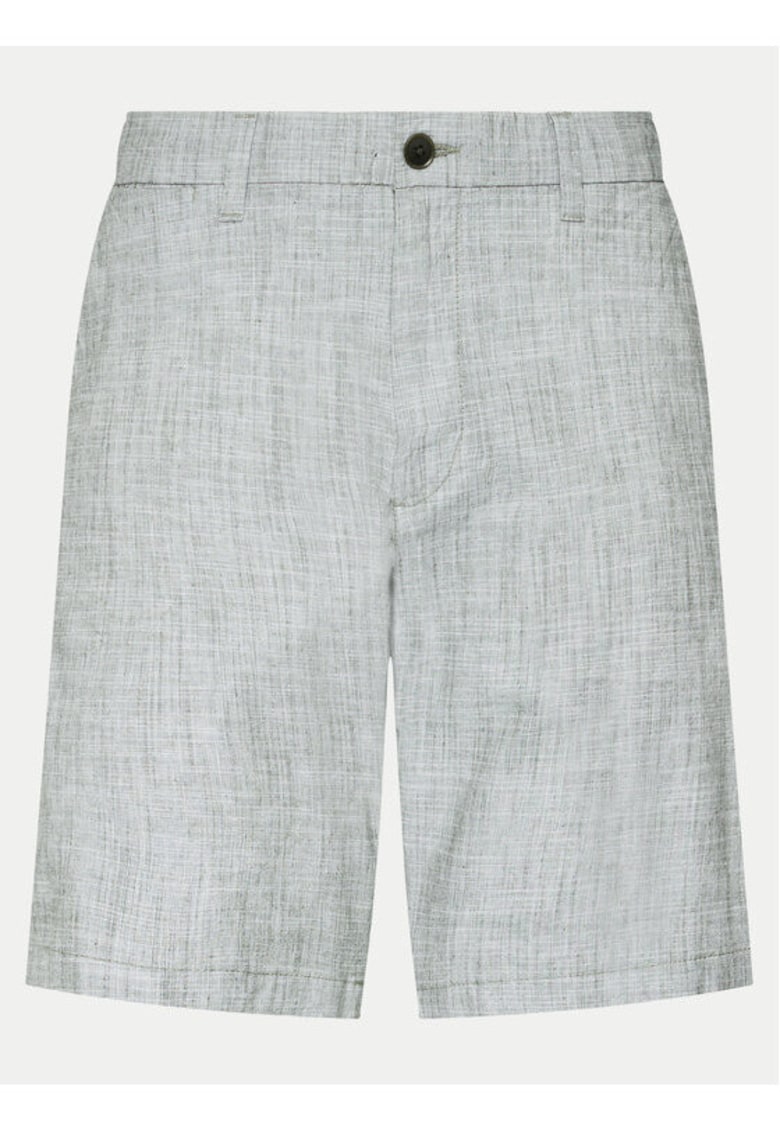 Pantaloni scurti barbati - 303554170 - Bumbac - Verde