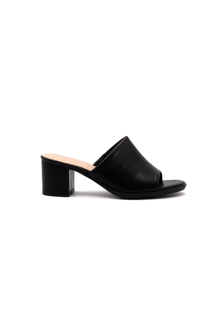 Sandale slip-on din piele ecologica