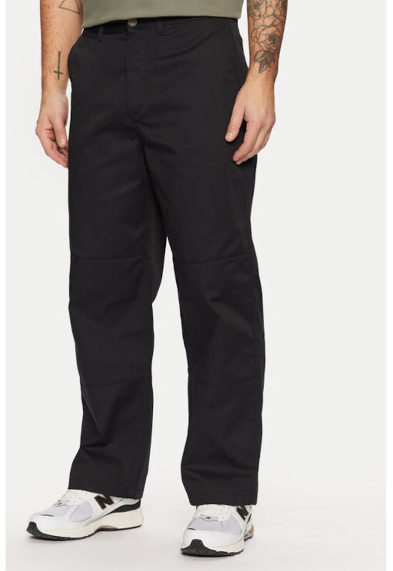 Pantaloni barbati - 304801341 - Poliester/Bumbac - Negru - Negru