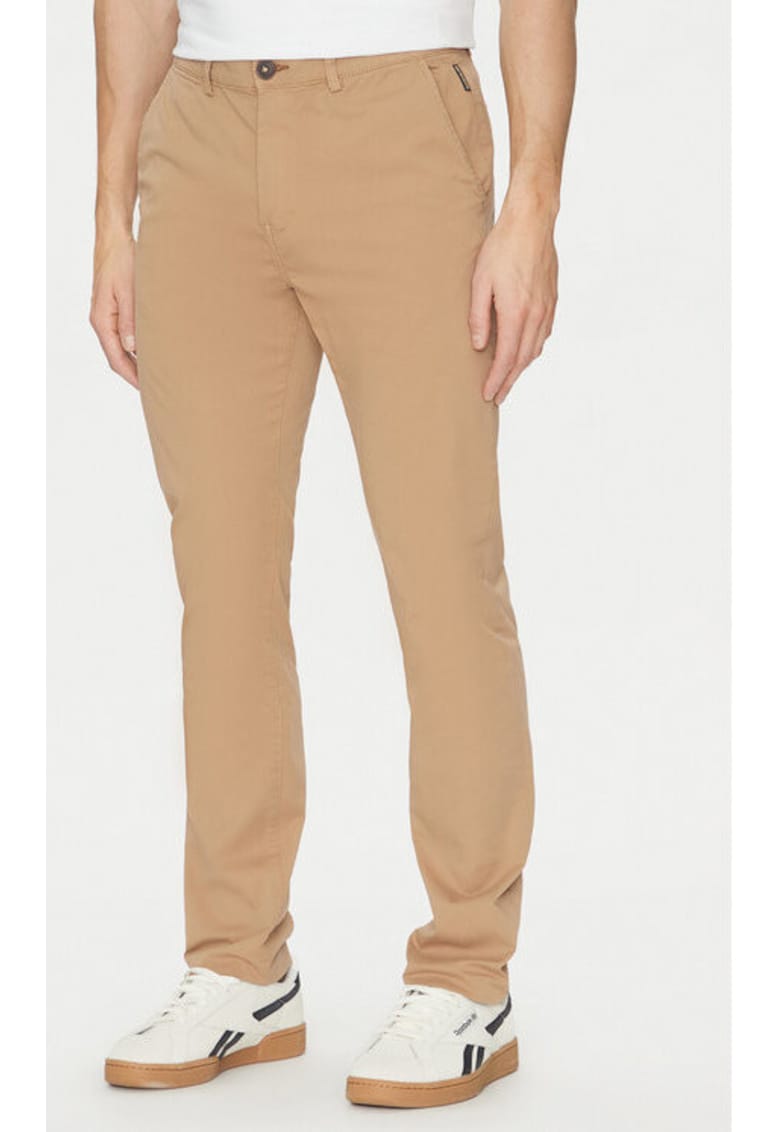 Pantaloni barbati -  305103093 - Bumbac - Maro