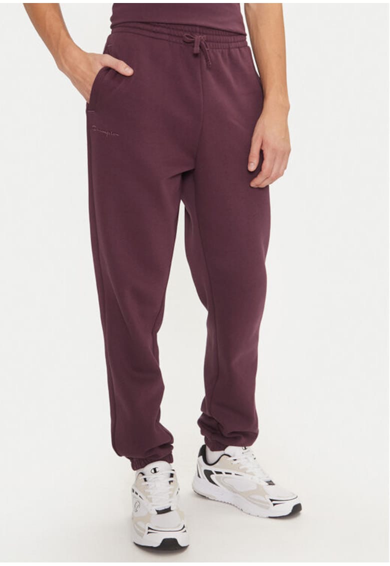 Pantaloni barbati - 304700057 - Bumbac/Poliester - Violet