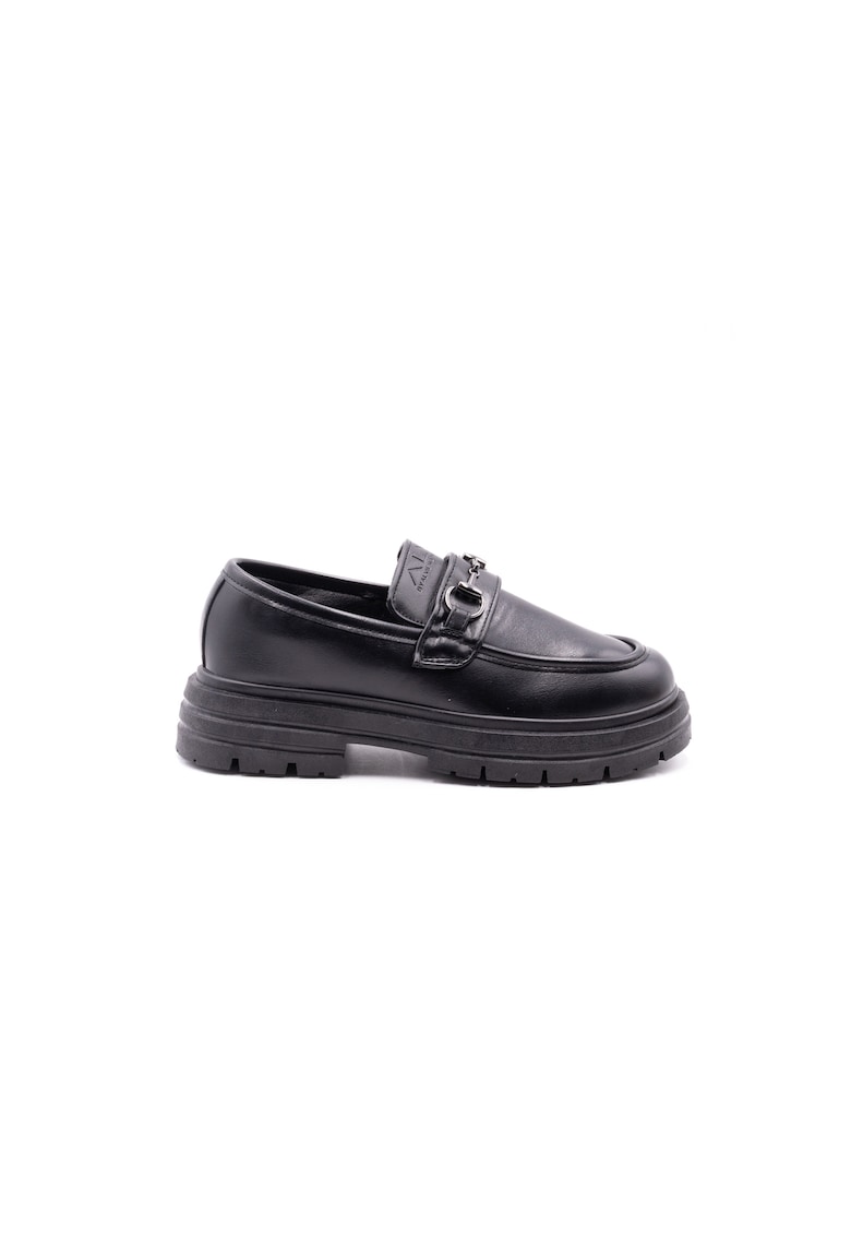 Pantofi loafer din piele ecologica