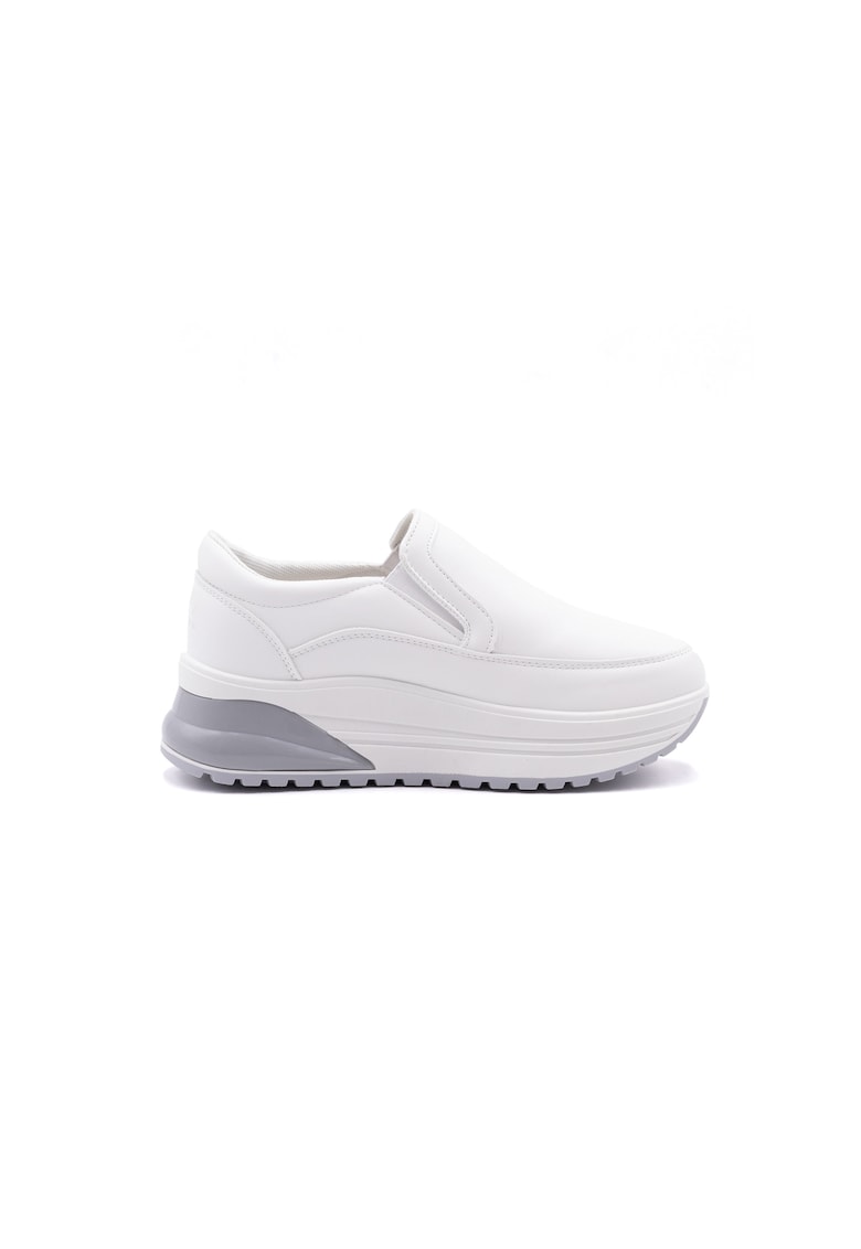 Pantofi sport slip-on din piele ecologica