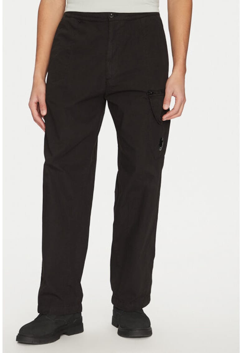 Pantaloni barbati -  305256546 - Bumbac - Negru