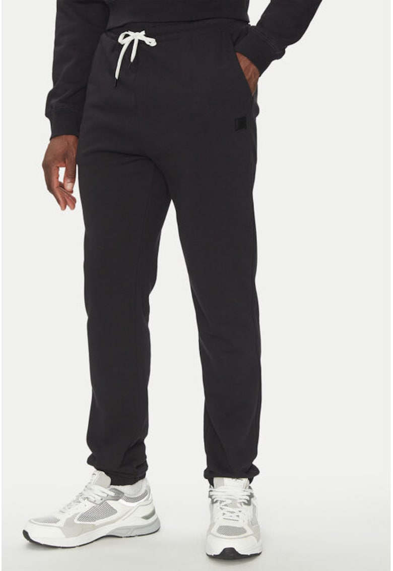 Scotch Soda Pantaloni barbati - 305342355 - Bumbac - Negru - Negru