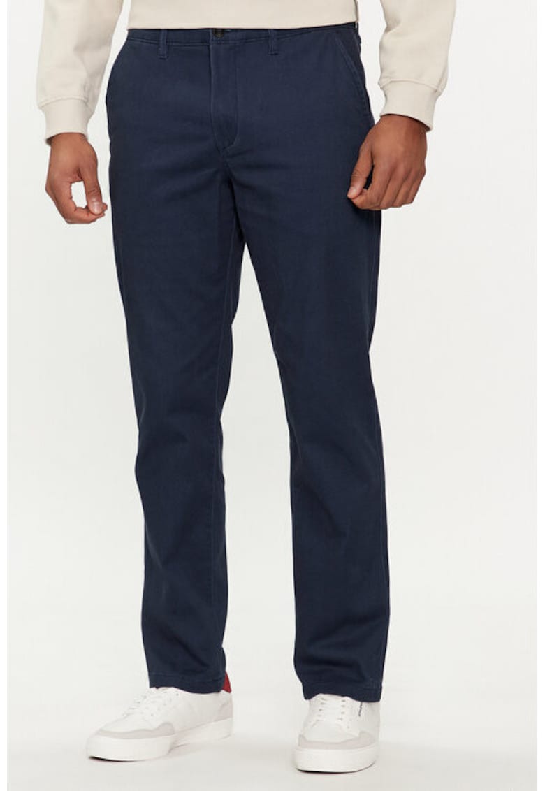 Pantaloni barbati -  303306441 - Bumbac - Albastru