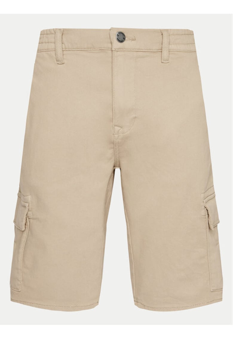 Pantaloni scurti barbati -  303540333 - Bumbac/Poliester - Bej