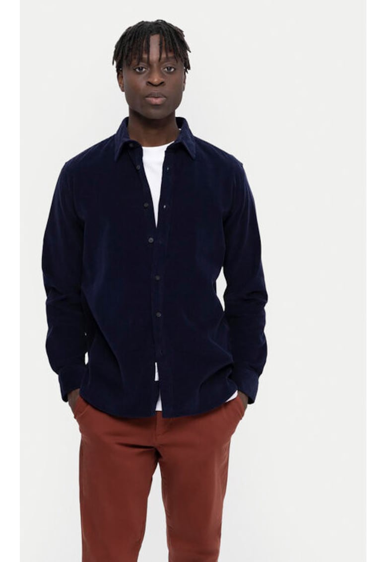 Camasa barbati -  304512001 - Bumbac/Bumbac - Albastru