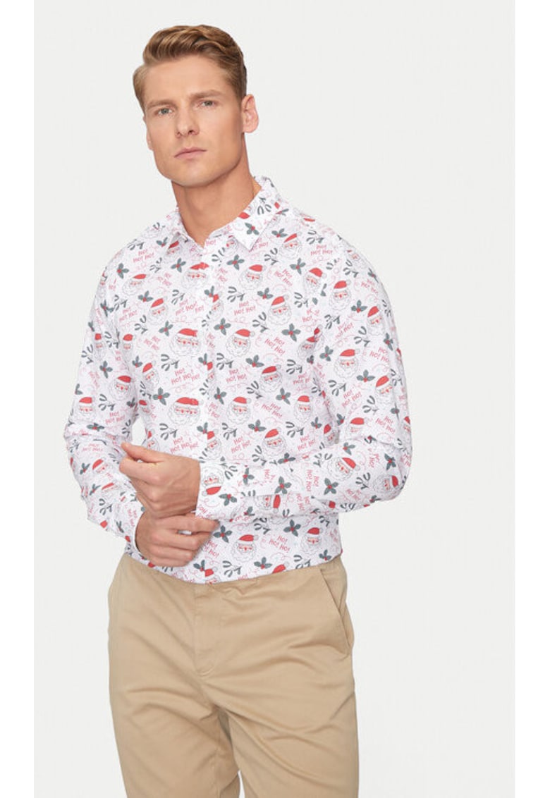 Camasa barbati - 304493577 - Poliester reciclat/Bumbac - Multicolor - Multicolor