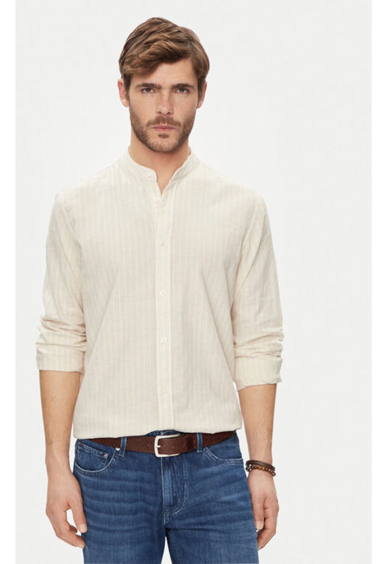 Camasa barbati - 303664848 - In/Bumbac - Bej