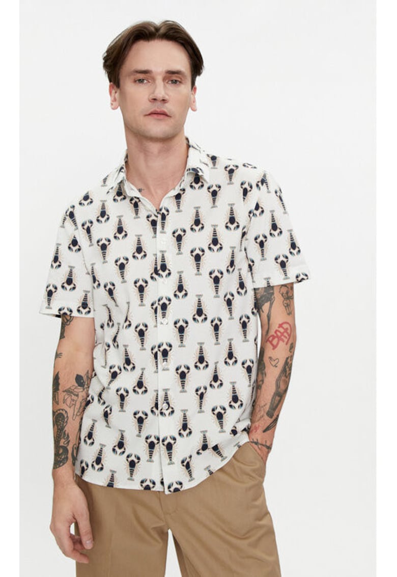 Camasa barbati -  303667405 - Bumbac - Bej Camasa barbati -  303667405 - Bumbac - Bej