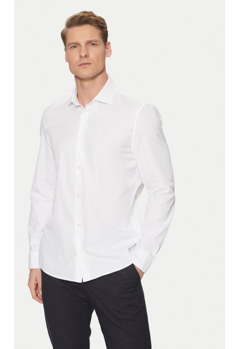 Camasa barbati - 304824265 - Bumbac - Alb Camasa barbati - 304824265 - Bumbac - Alb