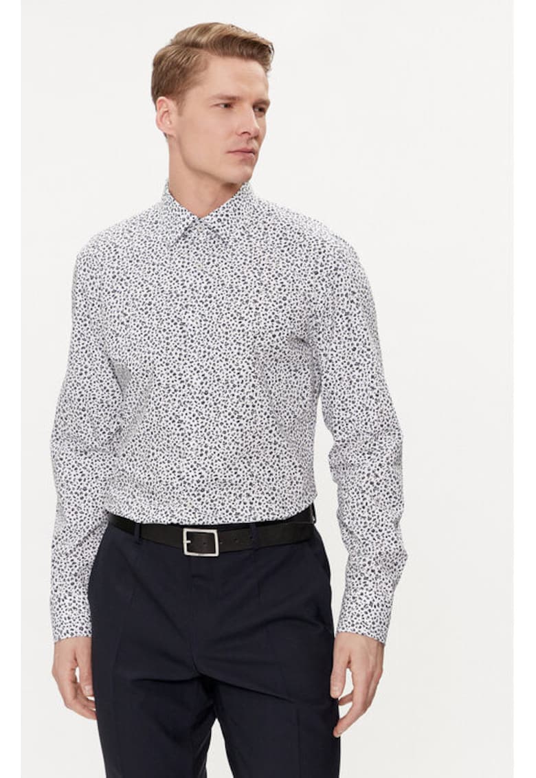 Camasa barbati - 303674861 - Bumbac - Albastru