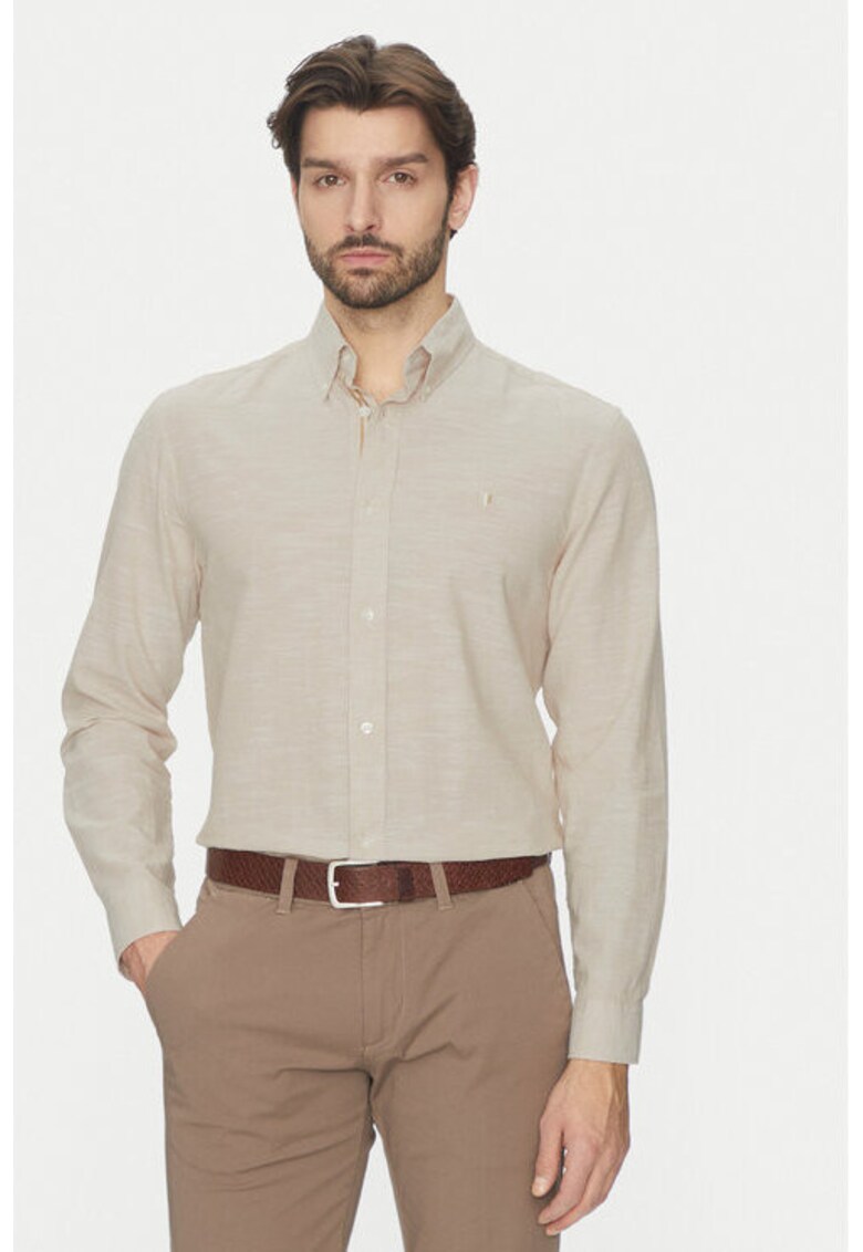 Camasa barbati -  304780493 - Bumbac/Bumbac - Bej