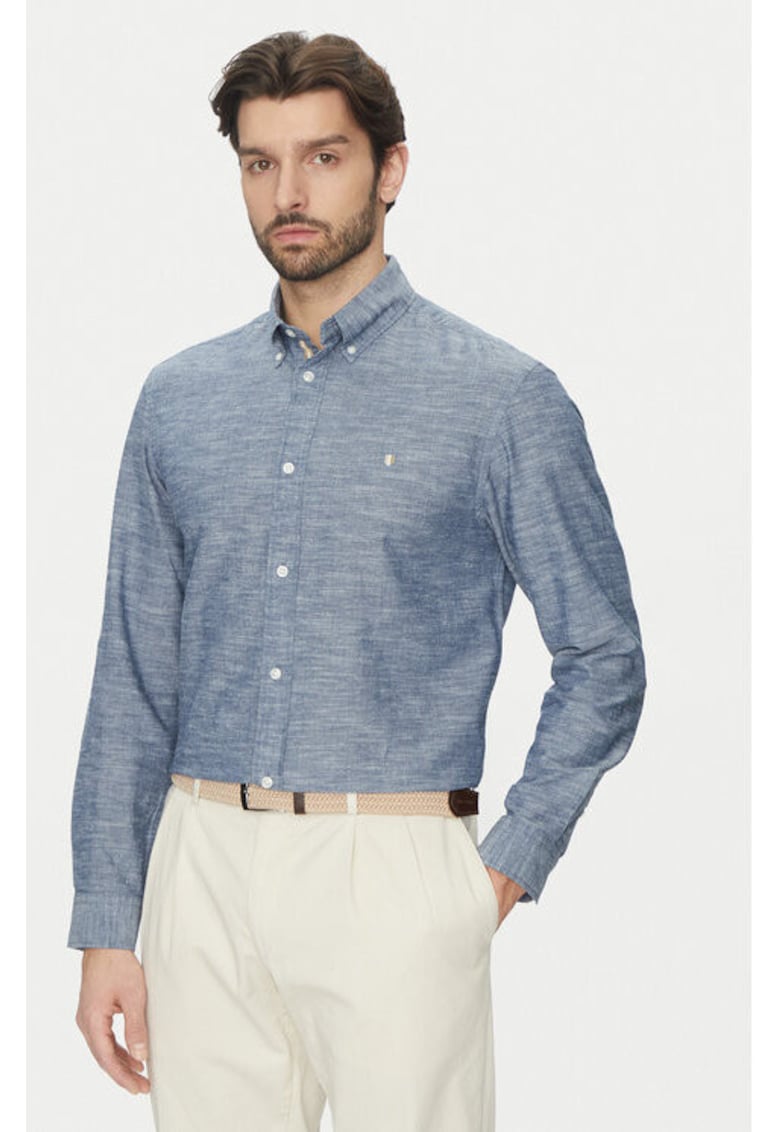 Camasa barbati -  304780462 - Bumbac/Bumbac - Albastru Camasa barbati -  304780462 - Bumbac/Bumbac - Albastru