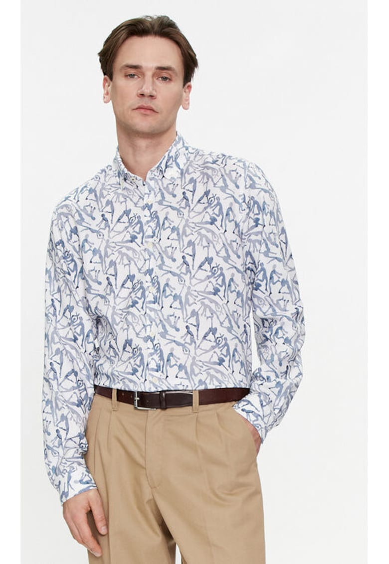 Camasa barbati -  303693473 - Lyocell - Alb