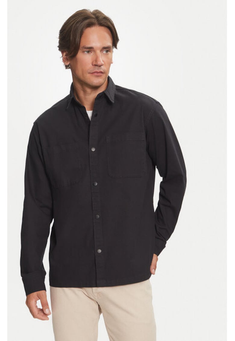 Camasa barbati -  304516856 - Bumbac - S INTL - Negru
