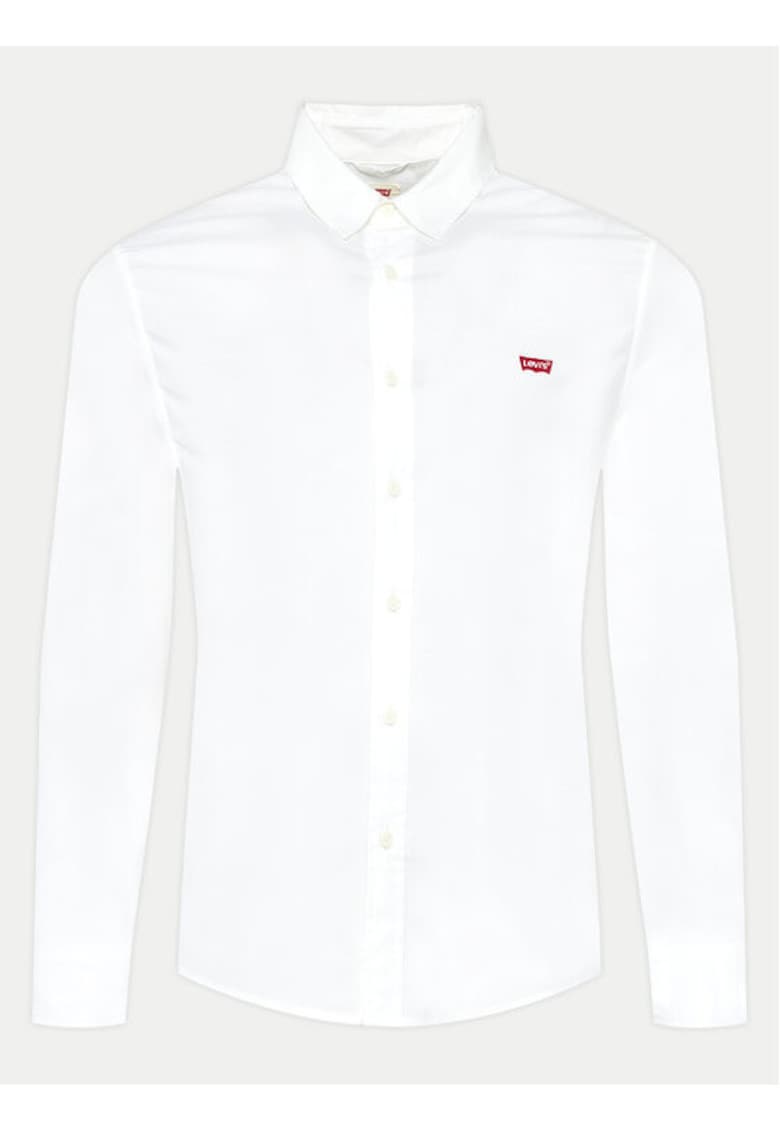 Camasa barbati - 304890895 - Bumbac - Alb