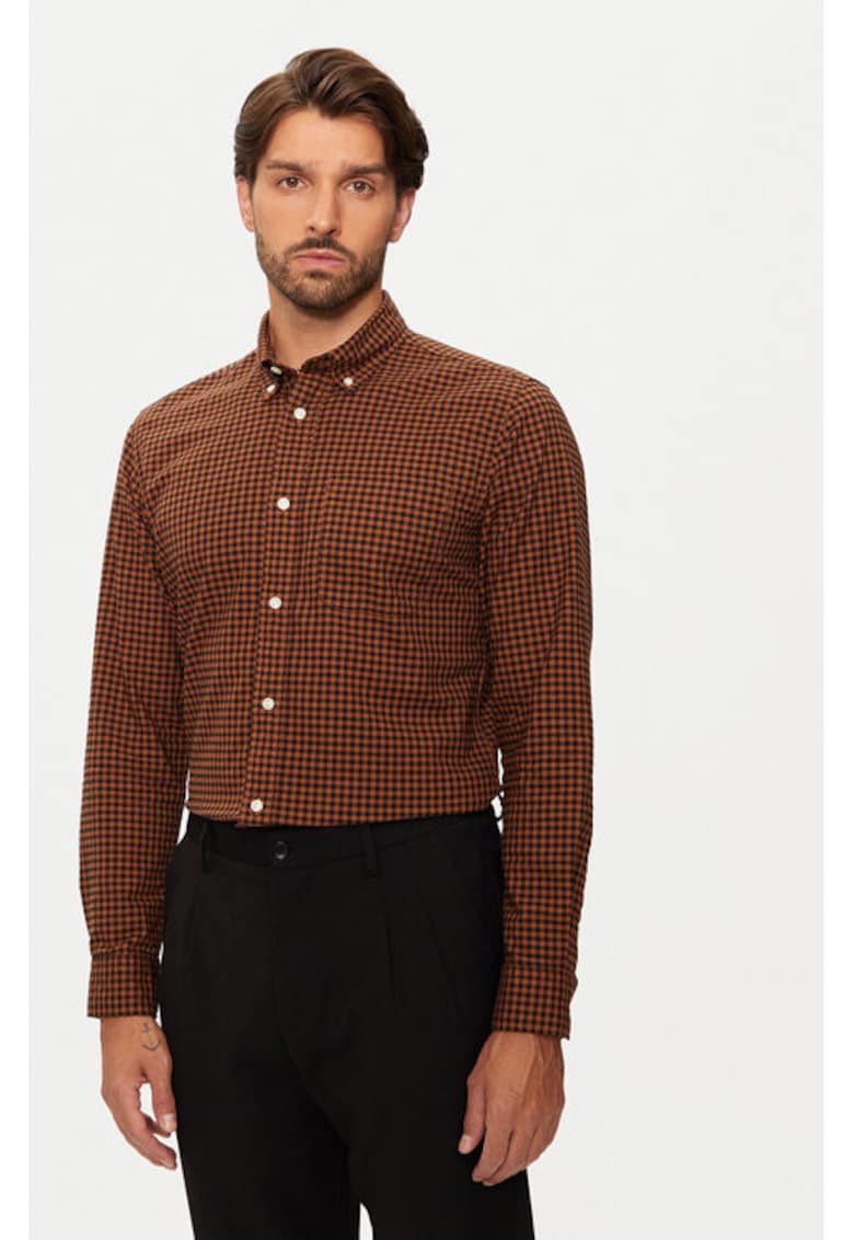 Camasa barbati -  304516276 - Bumbac organic - Maro