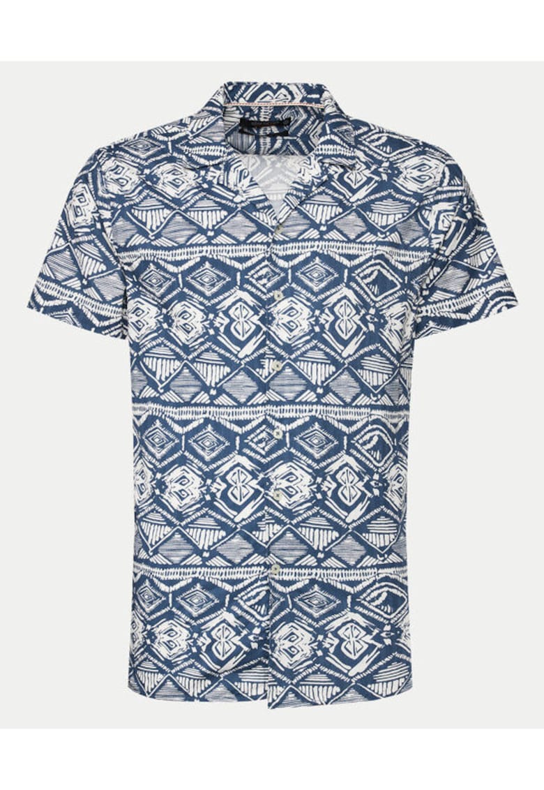 Camasa barbati -  303782870 - Bumbac/Viscoza - Albastru