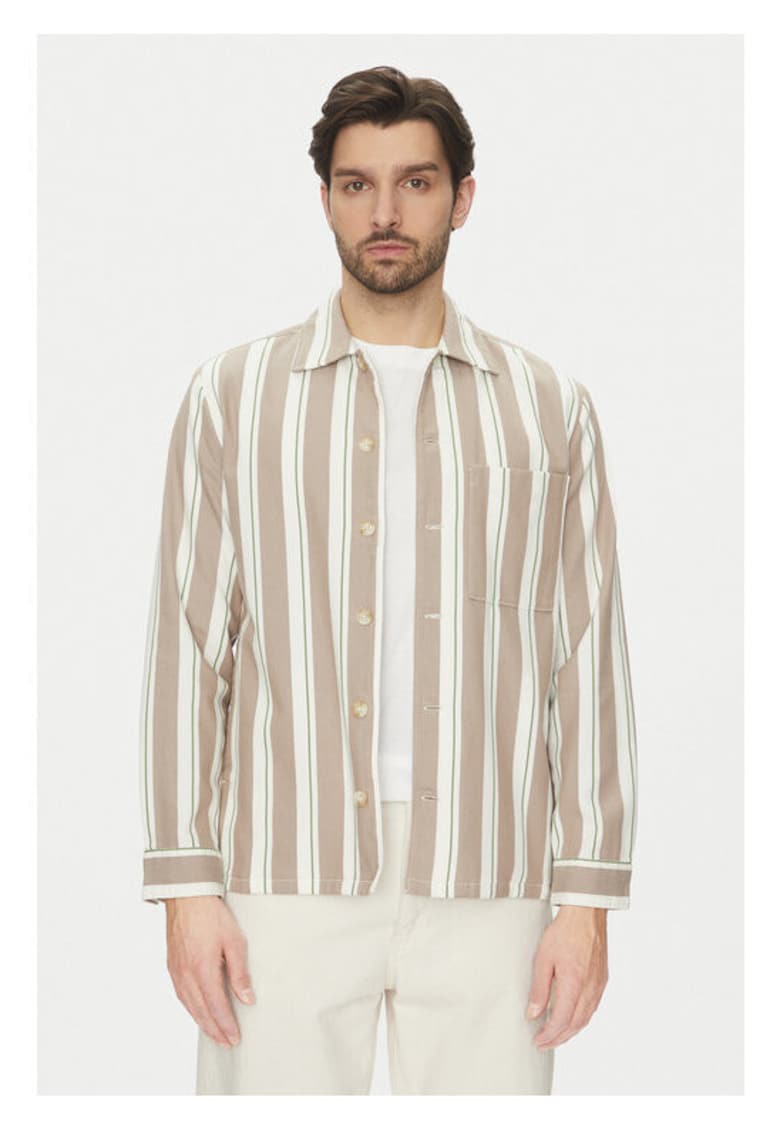 Camasa barbati -  304865688 - Bumbac/Viscoza - Bej
