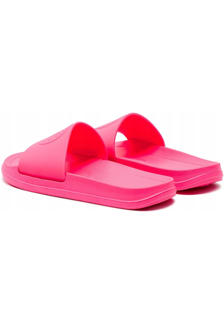 Papuci Dama - Originali - Sintetic - Roz - Flatform - Talpa Antiderapanta Eva - Curea Confortabila - Interior Texturat - Plastic De Inalta Calitate - Confortabil - Manopera De Inalta Calitate - Marime