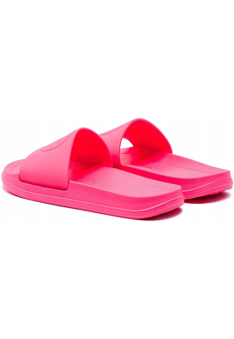 Papuci Dama -  Originali - Sintetic - Roz - Flatform - Talpa Antiderapanta Eva - Curea Confortabila - Interior Texturat - Plastic De Inalta Calitate - Confortabil - Manopera De Inalta Calitate - Marime