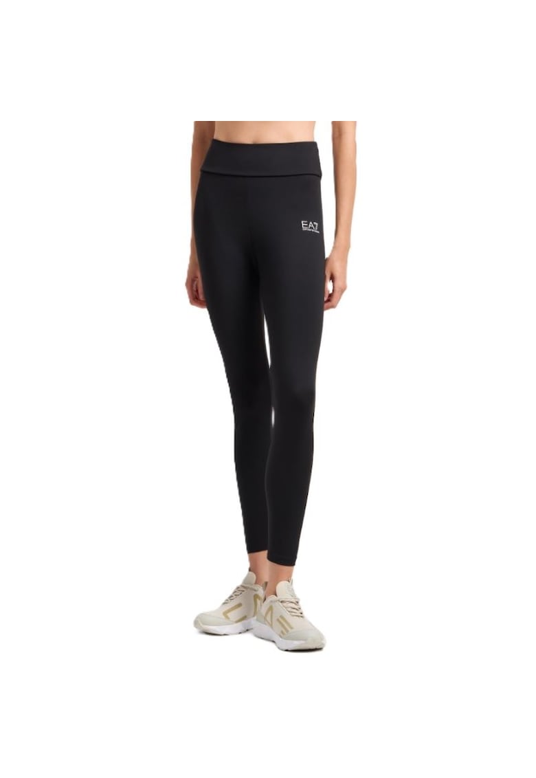 Colanti pentru Femei - w leggings - 7W000232-AF12625-UC001 - Negru - Negru