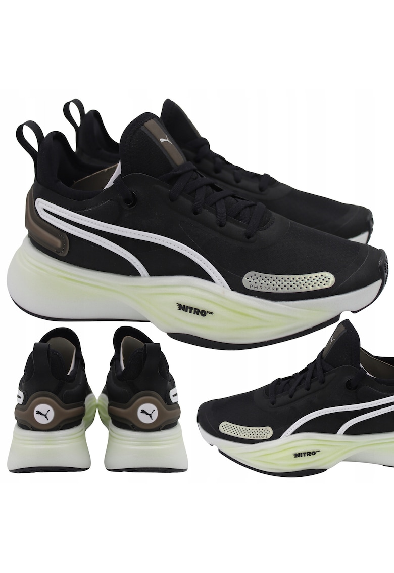 Pantofi Sport - Pwr Nitro Squared Wns - Negru - Marimea 37 - 5 - Sintetic - Sireturi - Pentru Femei - Amortizare - Tehnologia Pwr Nitro - Talpa Din Cauciuc - Confortabil - Manopera De Inalta Calitate - Marime