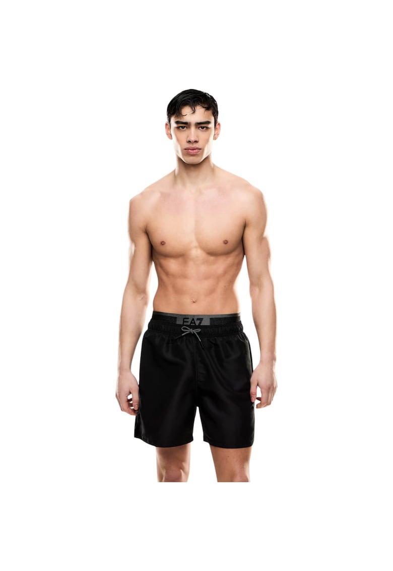 Short EA7 Water Sports Tape 43641 - Negru