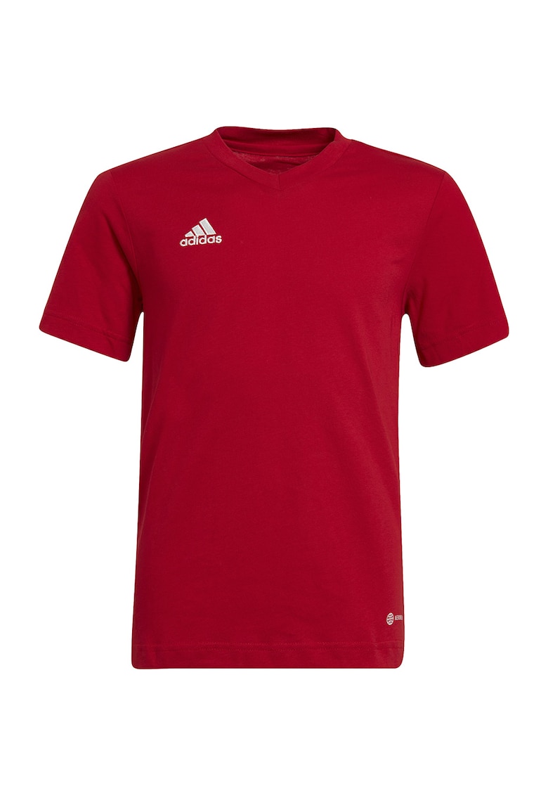 Tricou sport copii - Entrada 22 - rosu - bumbac Tricou sport copii - Entrada 22 - rosu - bumbac