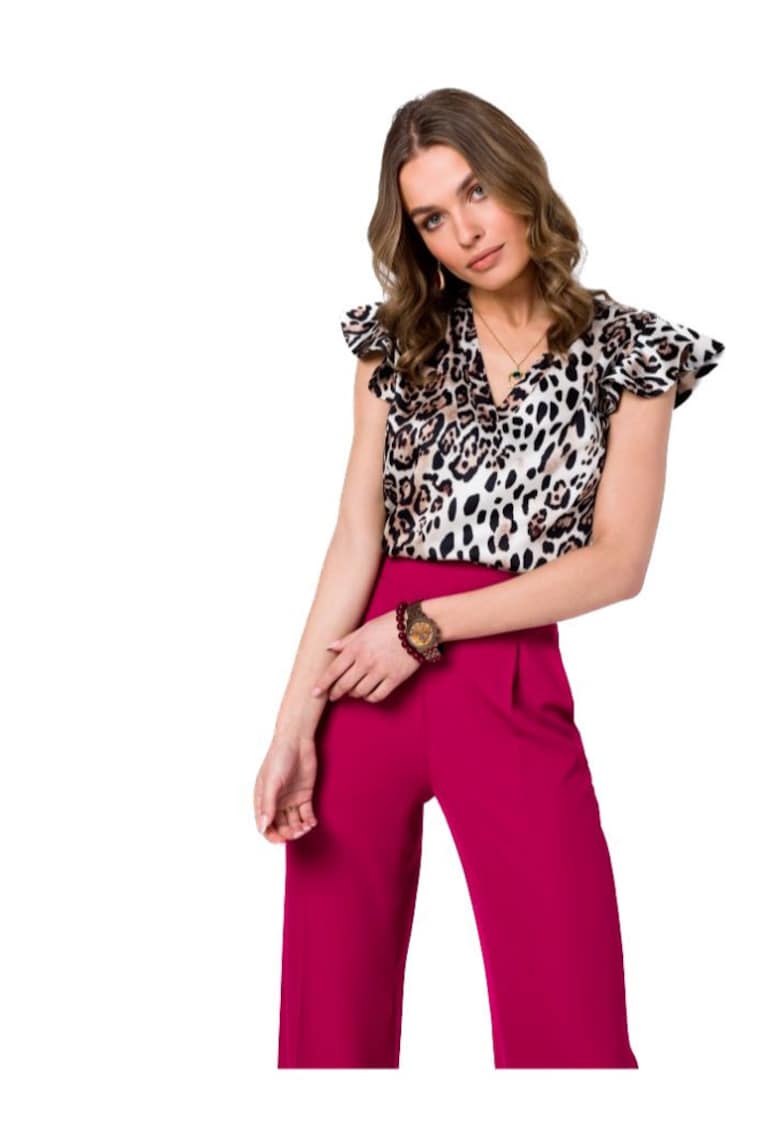 Bluza dama - Imate - leopard - Maro