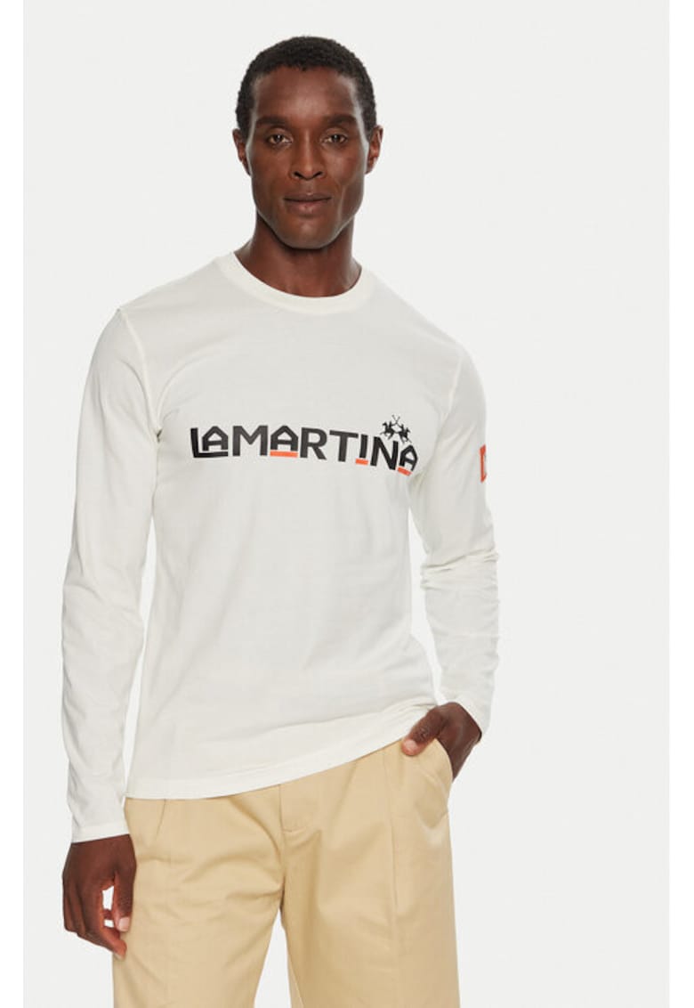 Bluza barbati - 304749438 - Bumbac - L INTL - Alb