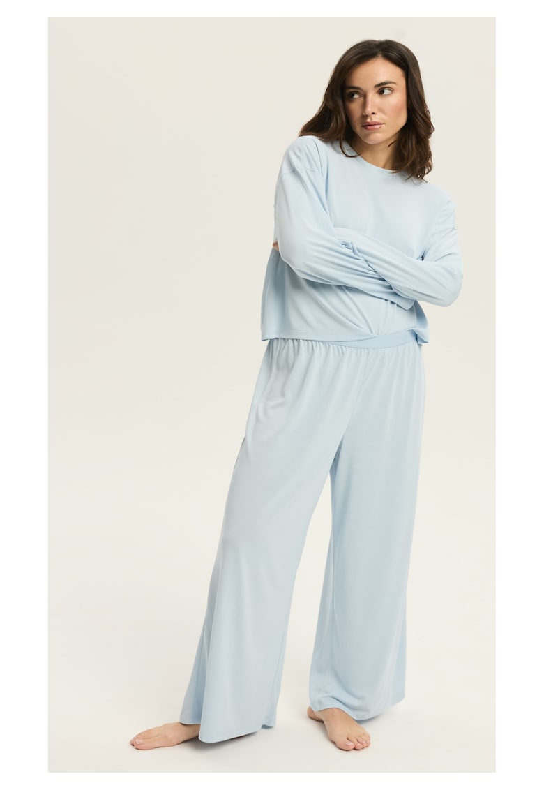 Pantaloni Ruth Albastru deschis - Albastru deschis