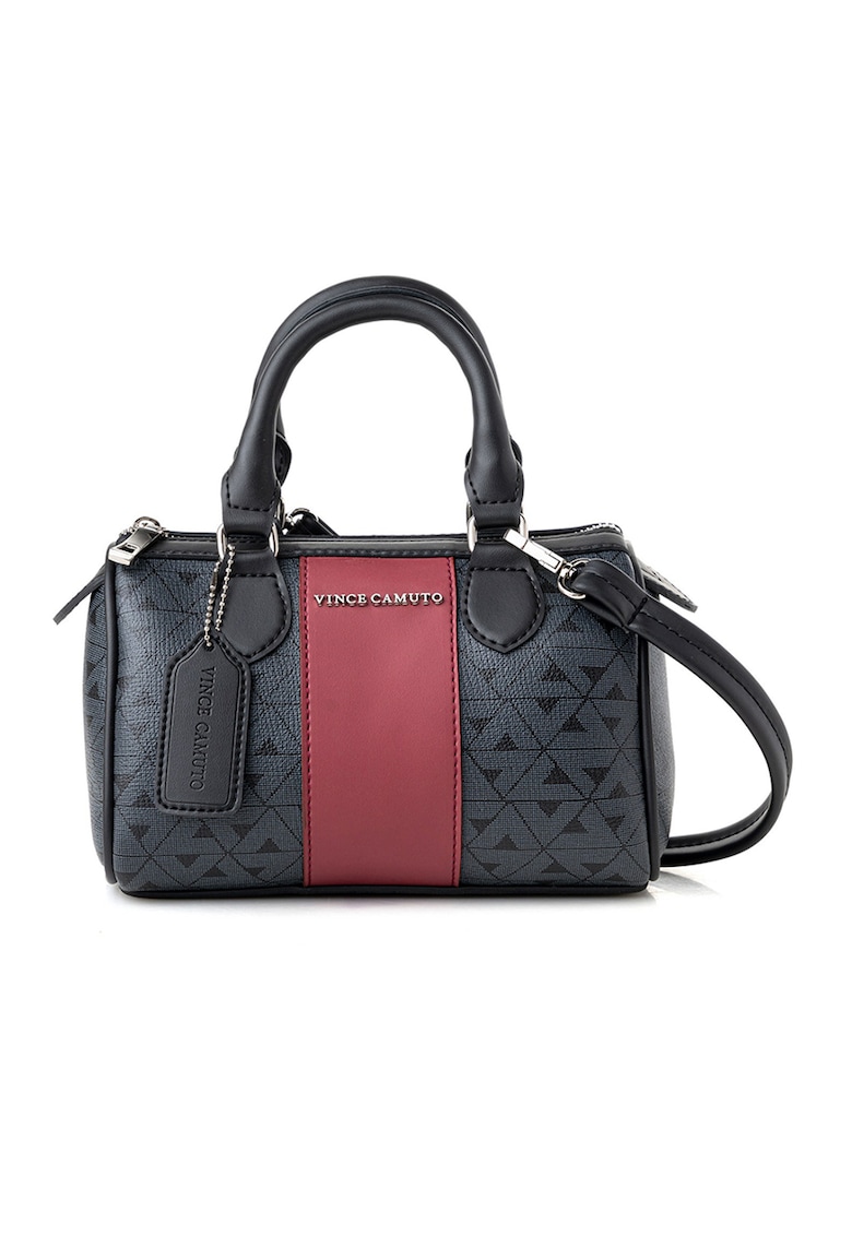 Geanta duffle din piele ecologica cu model